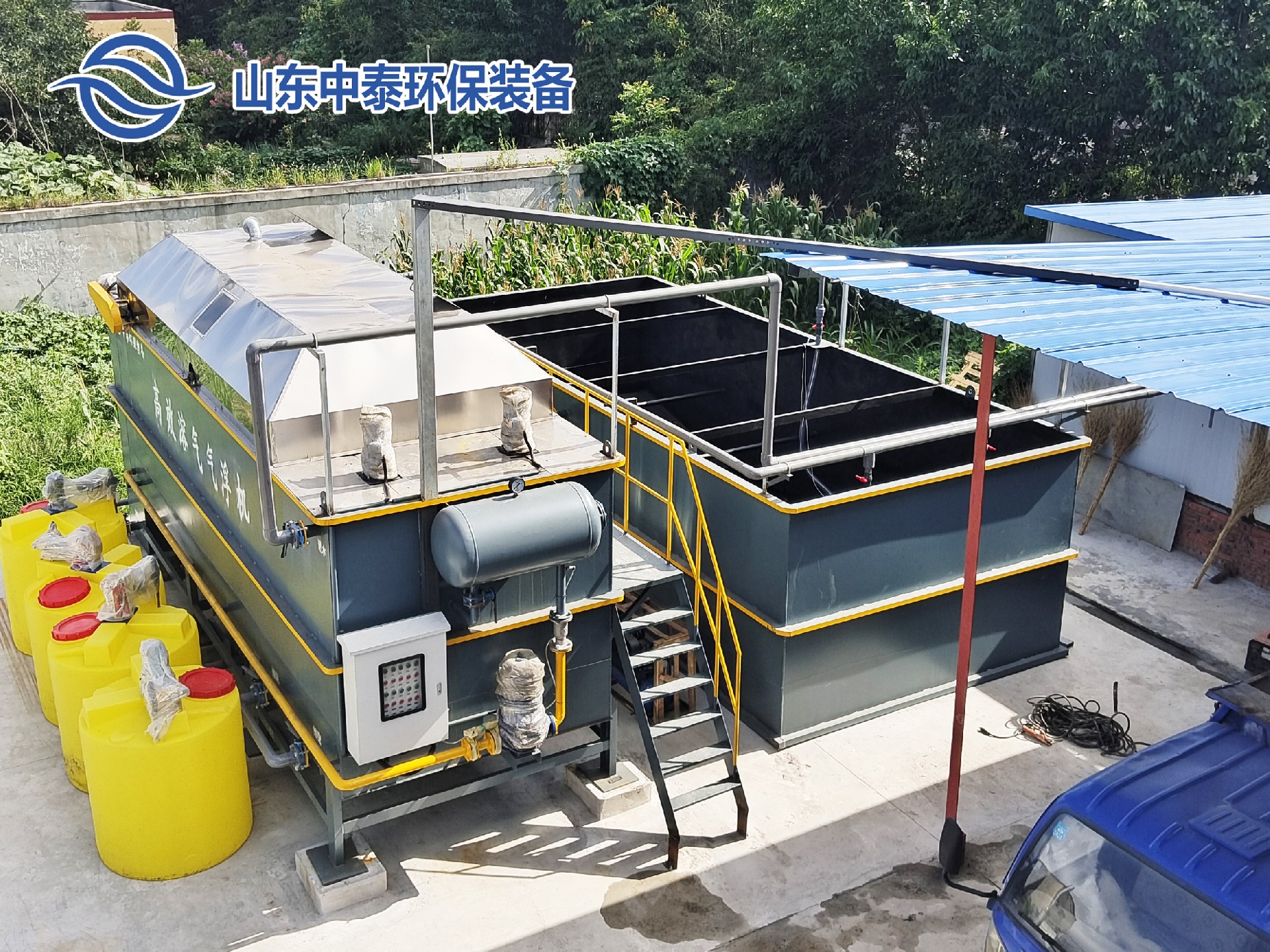 溶氣氣浮機在處理含油類廢水時的應(yīng)用